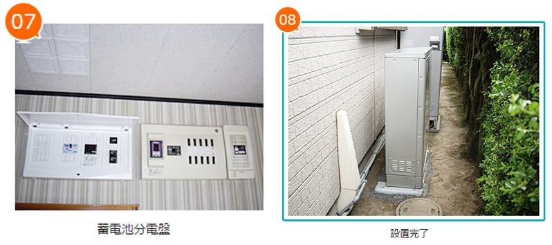 設置工事の流れ7-8